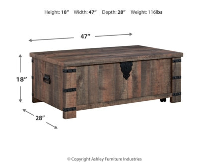 Hollum Coffee Table with 1 End Table - MyWaynesHome #