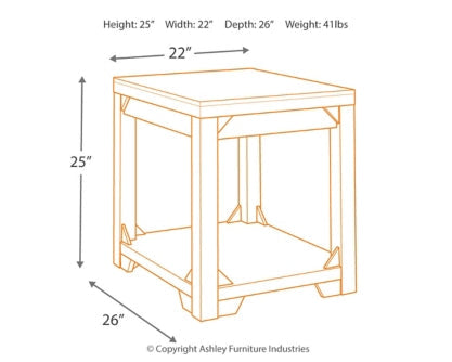 Fregine Coffee Table with 2 End Tables - MyWaynesHome #