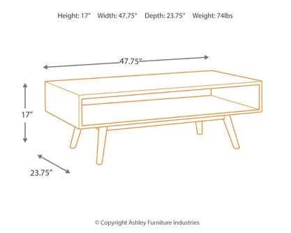 Kisper Coffee Table with 2 End Tables - MyWaynesHome #