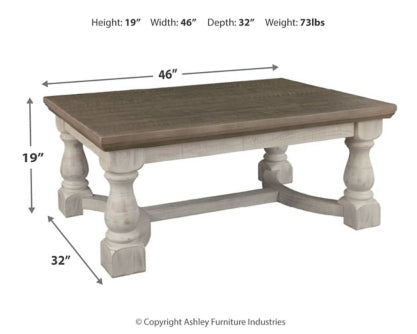 Havalance Coffee Table with 1 End Table - MyWaynesHome #