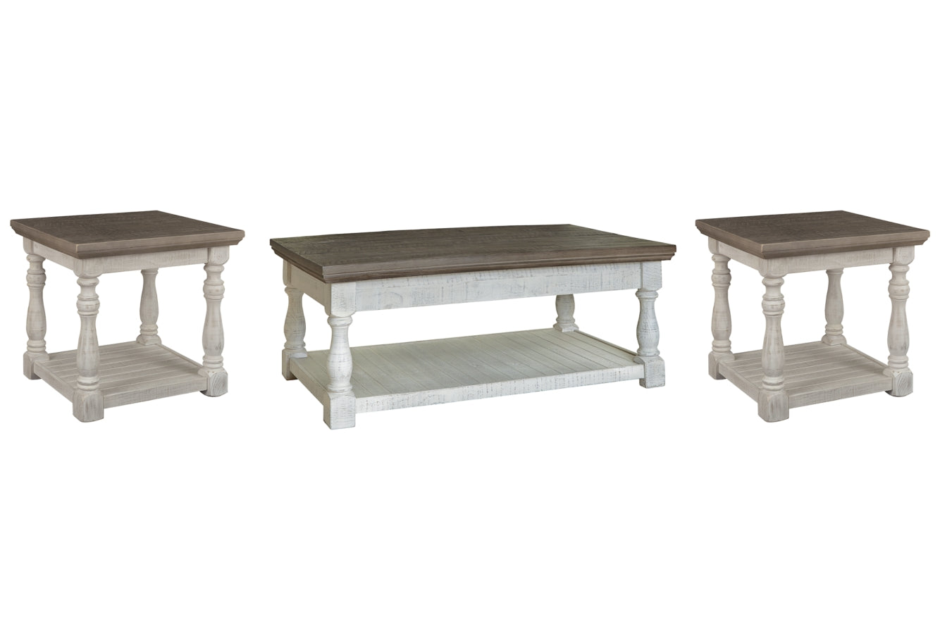 Havalance Coffee Table with 2 End Tables - MyWaynesHome #