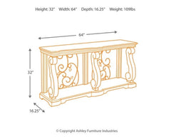 Alymere Sofa/Console Table