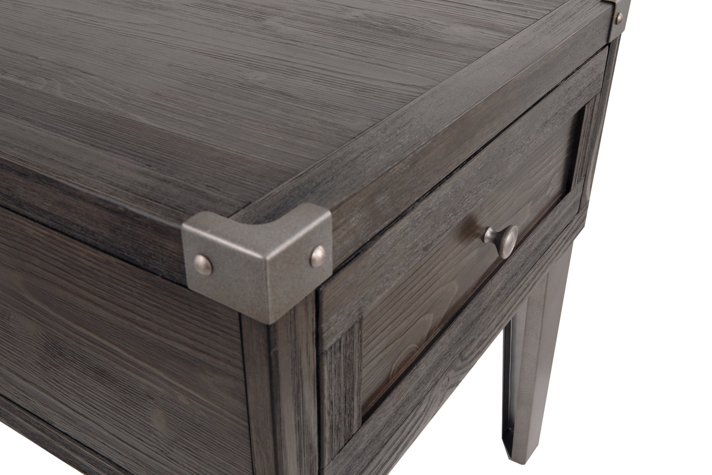Todoe End Table with USB Ports & Outlets