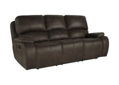 BROOKINGS  SOFA W/DUAL RECLINER-BROWN - MyWaynesHome #