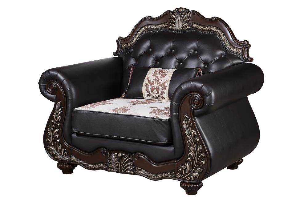 MAXIMUS CHAIR SEAT CUSHION & FRAME, ARMS, AND THROW PILLOW - MyWaynesHome #