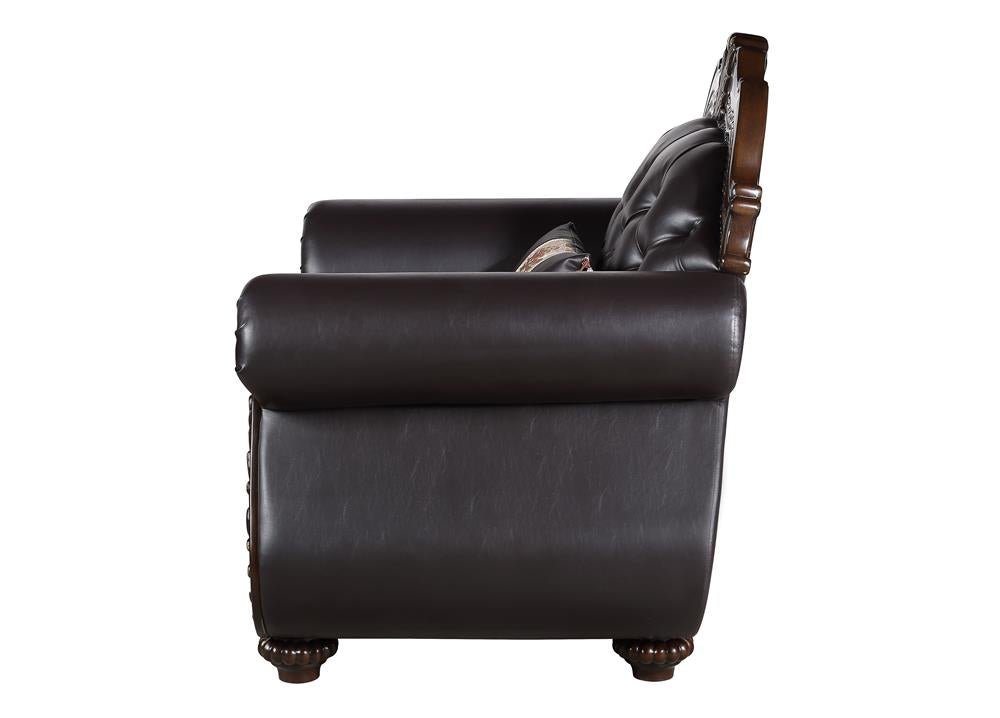 MAXIMUS CHAIR SEAT CUSHION & FRAME, ARMS, AND THROW PILLOW - MyWaynesHome #