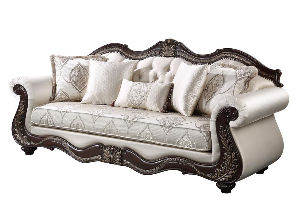 PALAZZO MARINA SOFA FRAME, CUSHION, ARMS, LEGS & 5 PILLOWS - MyWaynesHome #
