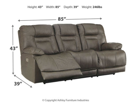 Wurstrow Power Reclining Sofa and Loveseat - MyWaynesHome #