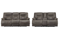 Wurstrow Power Reclining Sofa and Loveseat - MyWaynesHome #