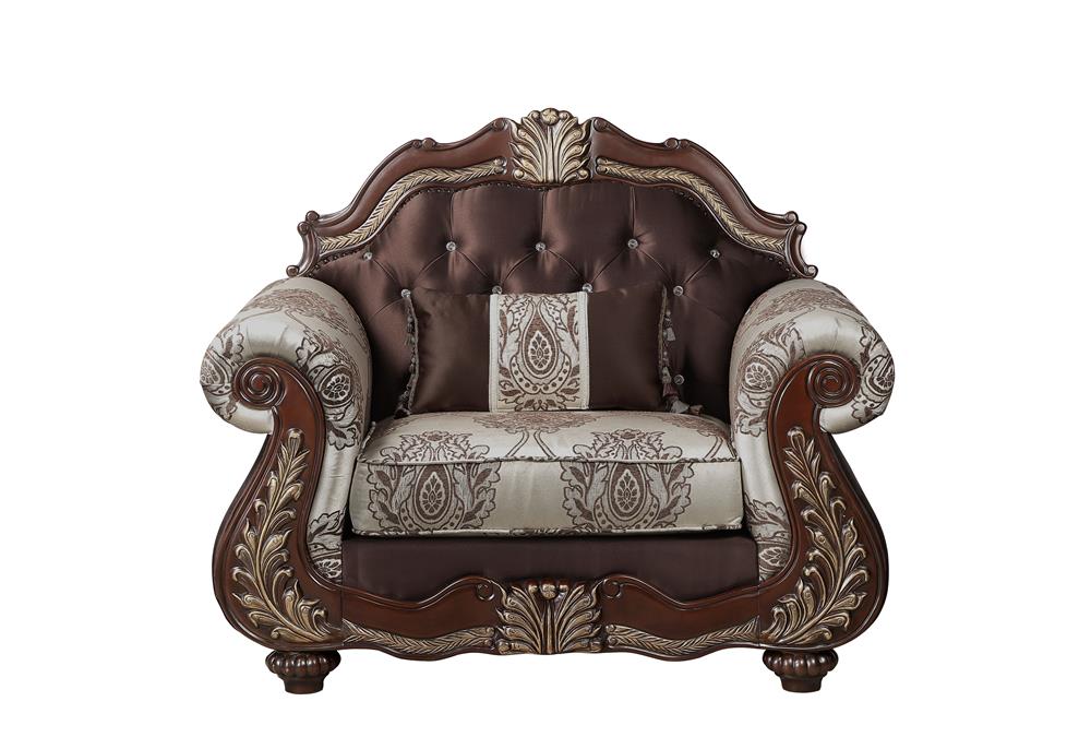 MONTECITO CHAIR CUSHION & FRAME, ARMS, AND THROW PILLOW - MyWaynesHome #