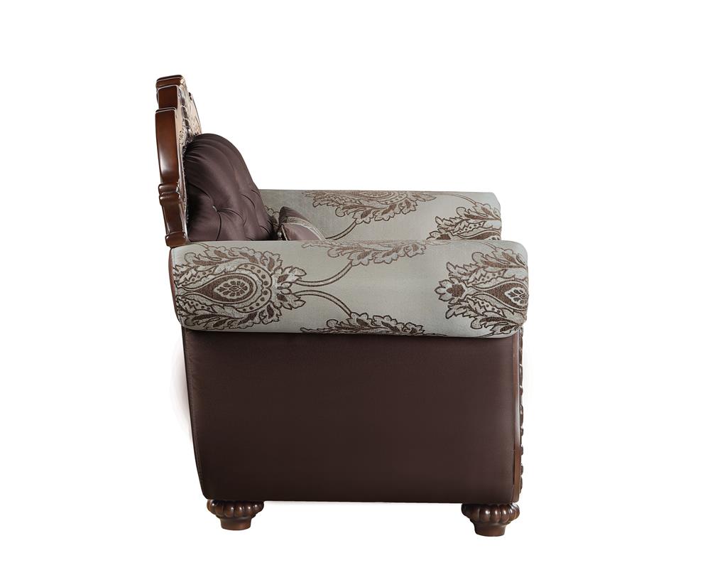MONTECITO CHAIR CUSHION & FRAME, ARMS, AND THROW PILLOW - MyWaynesHome #