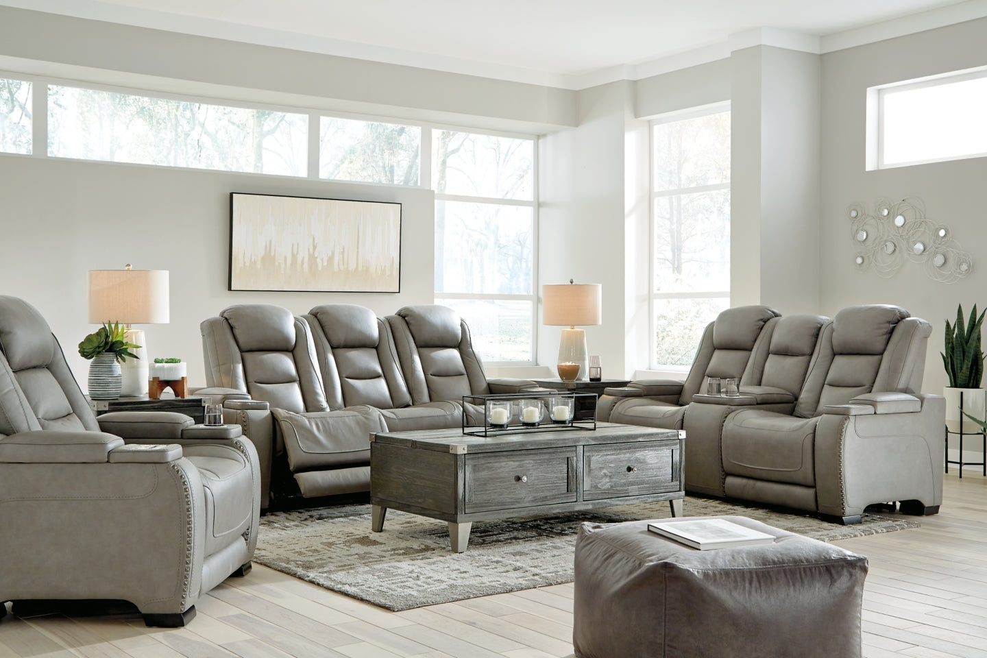 The Man-Den Sofa, Loveseat and Recliner - MyWaynesHome #