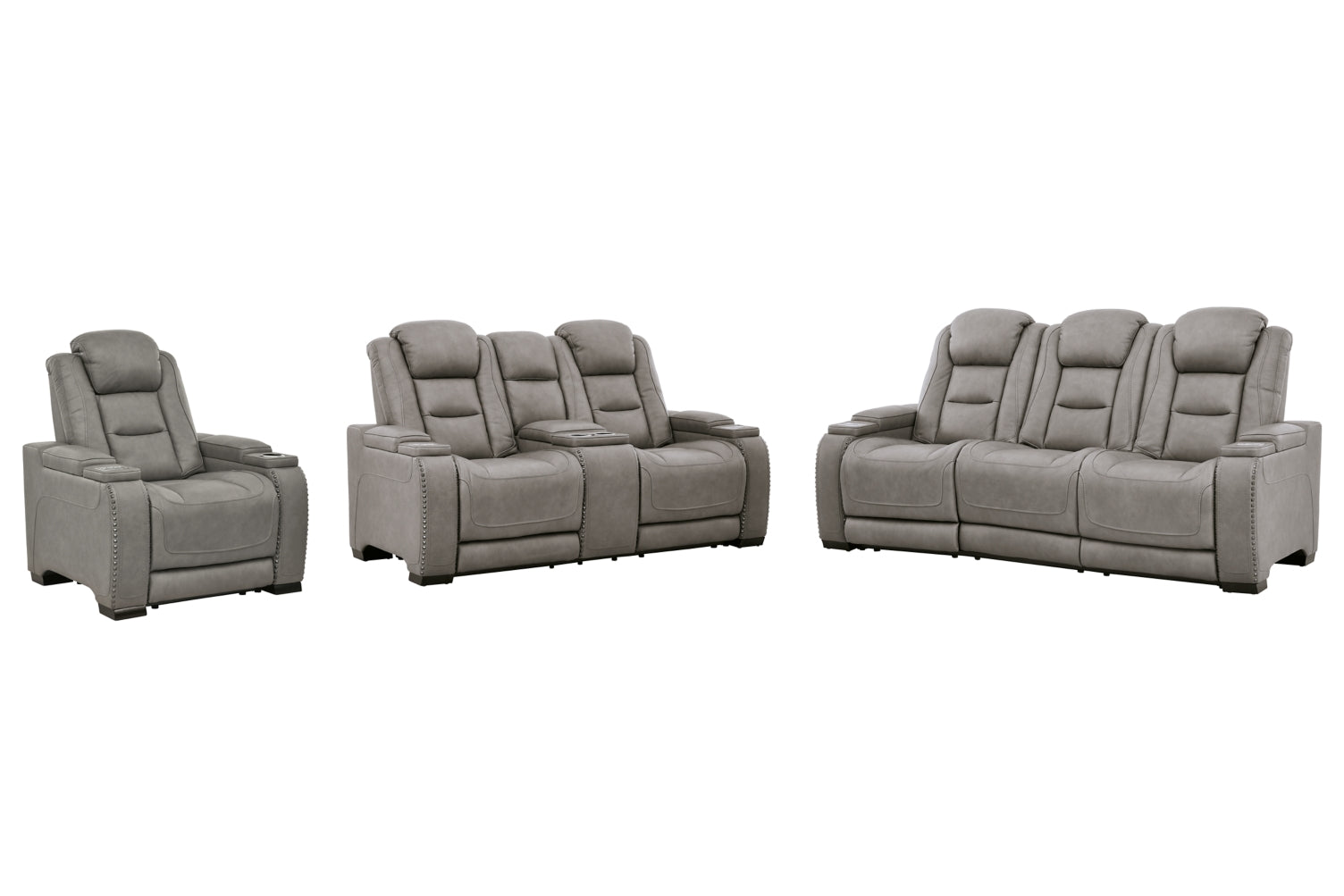 The Man-Den Sofa, Loveseat and Recliner - MyWaynesHome #