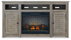 Moreshire 72" TV Stand with Electric Fireplace - MyWaynesHome #