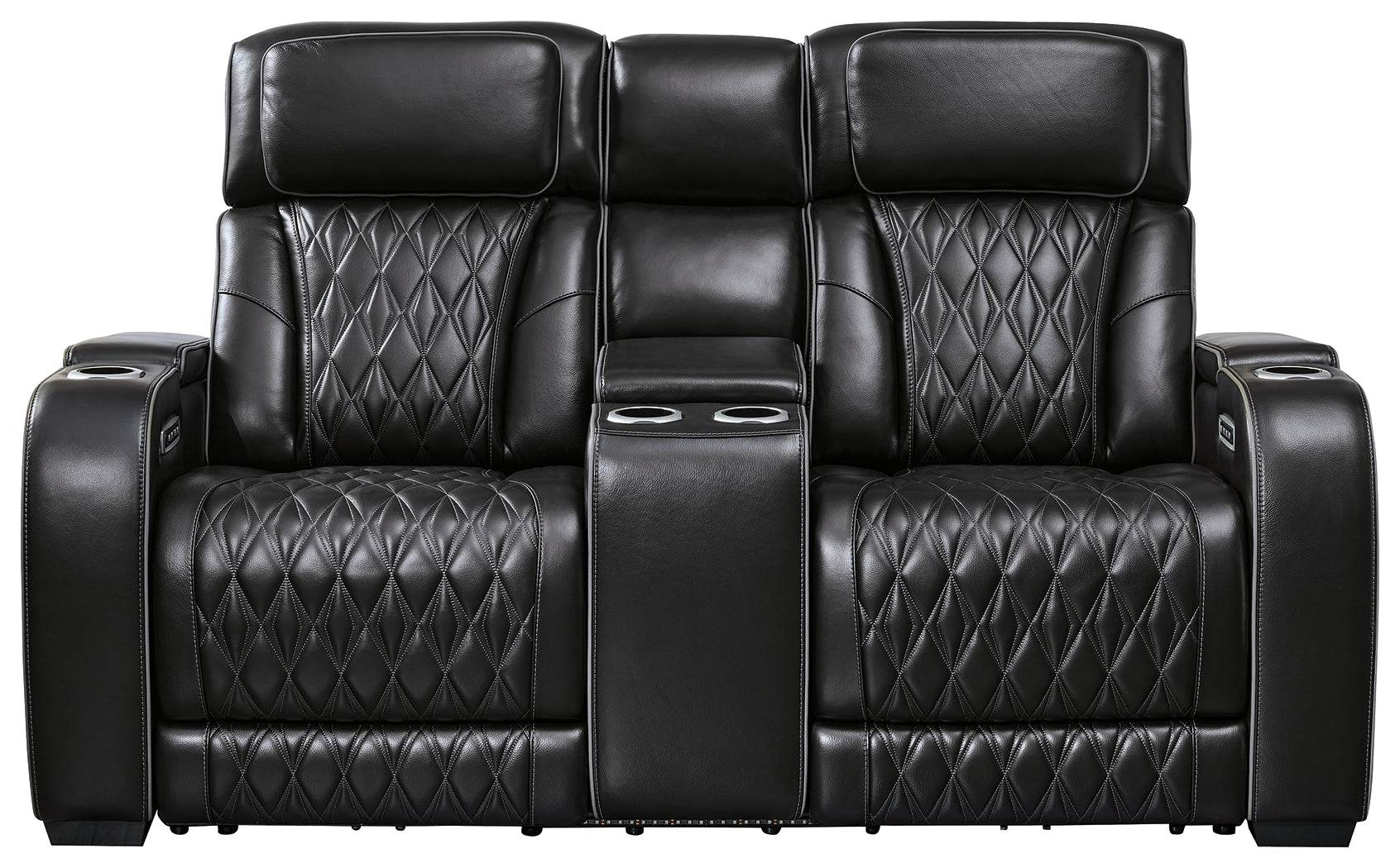 Boyington Power Reclining Loveseat with Console - MyWaynesHome #