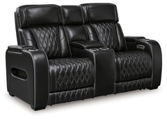 Boyington Power Reclining Loveseat with Console - MyWaynesHome #
